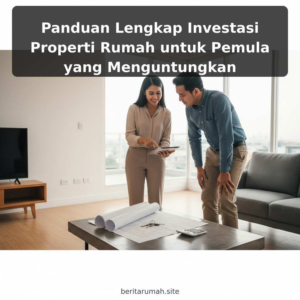 Panduan Lengkap Investasi Properti Rumah untuk Pemula yang Menguntungkan