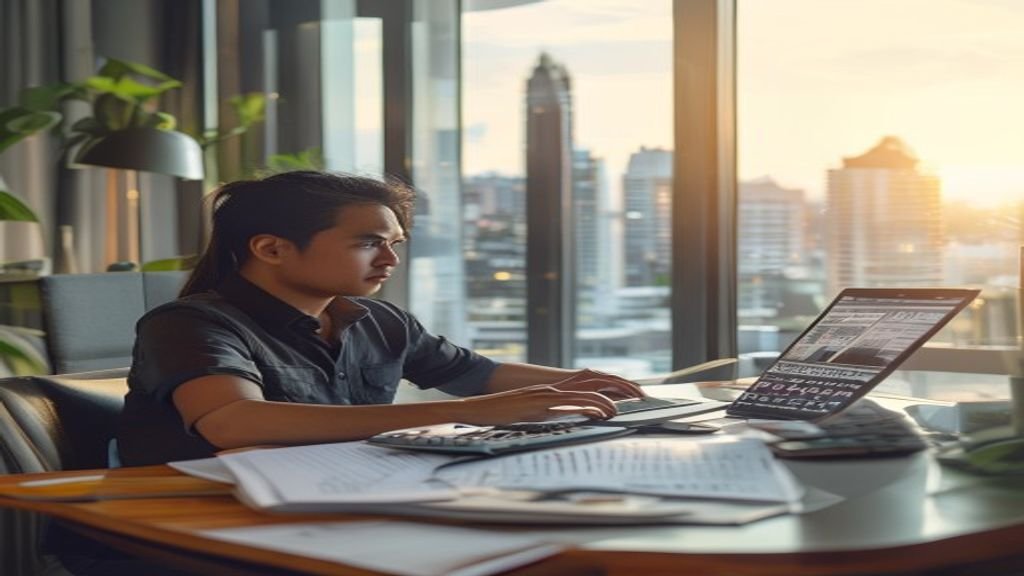 Ilustrasi berita properti tentang tren perumahan dan investasi real estate