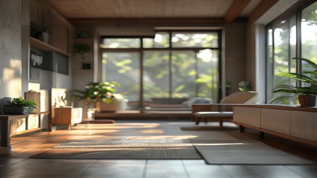 Foto rumah modern dengan tampilan elegan, menggambarkan tren desain interior terbaru dalam berita properti