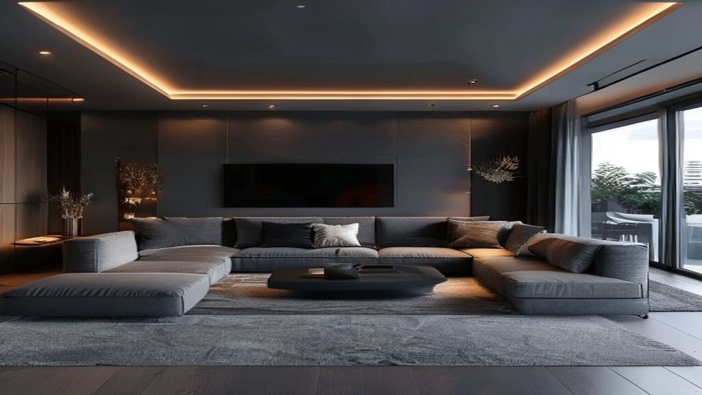 Desain interior modern dengan pencahayaan alami, memberikan inspirasi rumah nyaman dan elegan.