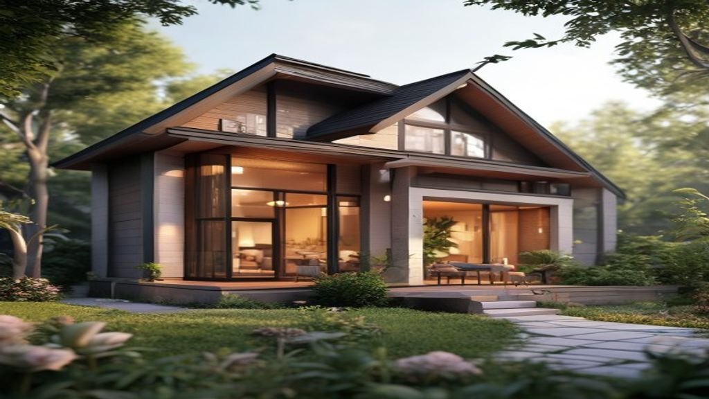 Desain interior modern dengan pencahayaan alami, menginspirasi konsep rumah nyaman dan elegan.