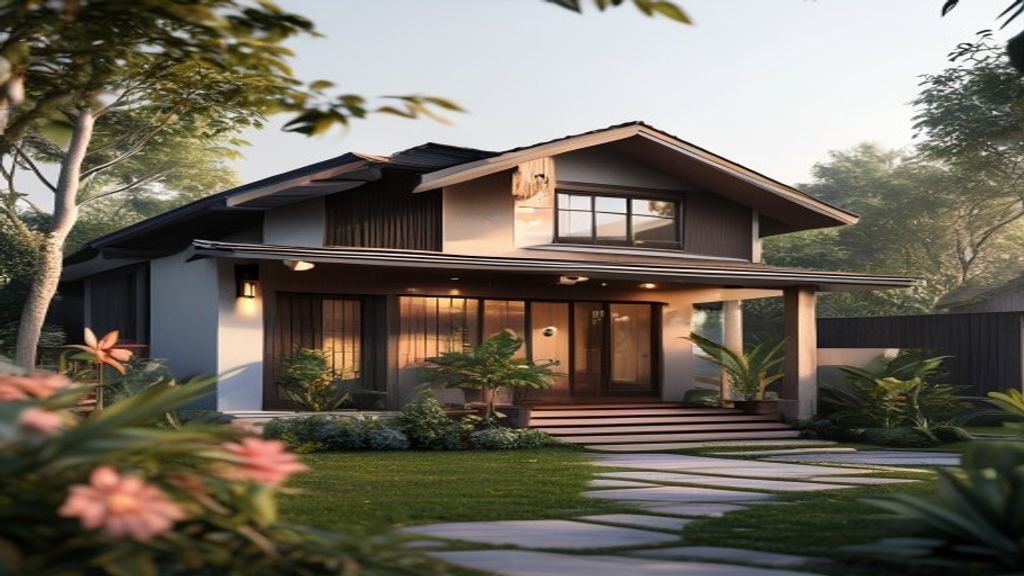Desain interior modern dengan sentuhan kayu, cocok untuk inspirasi rumah minimalis.